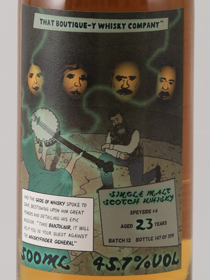 Boutique Whisky Speyside #4 23 Year Old Batch 12