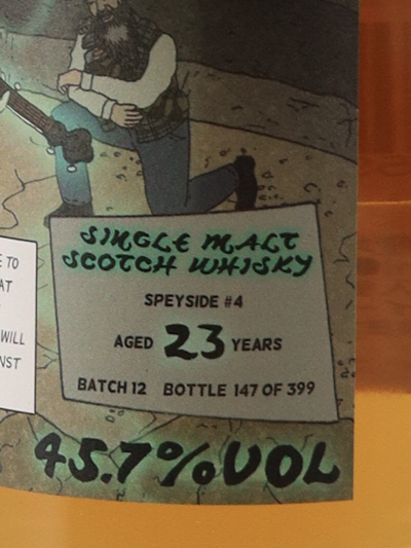 Boutique Whisky Speyside #4 23 Year Old Batch 12