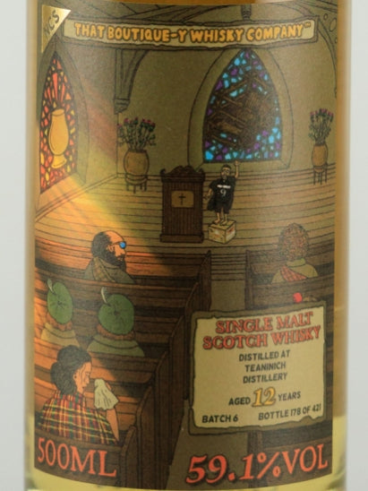 Boutique Whisky Teaninich 12 Year Old Batch 6