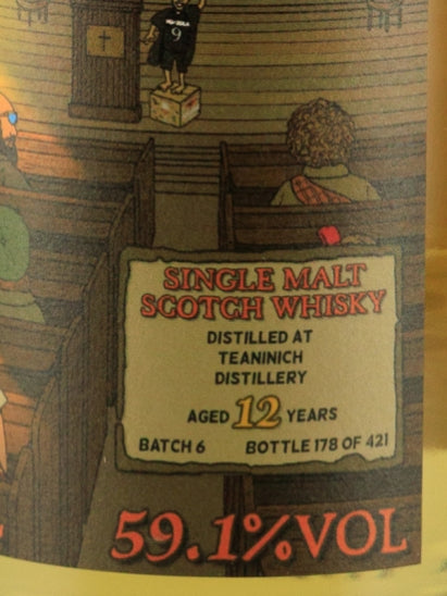 Boutique Whisky Teaninich 12 Year Old Batch 6