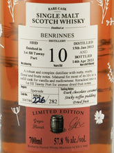 Load image into Gallery viewer, Lady of the Glen Benrinnes 10 Year Old 2013