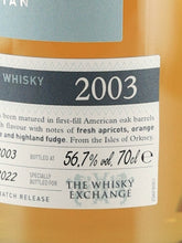 Load image into Gallery viewer, Scapa 19 Year Old 2003 for Whisky Exchange
