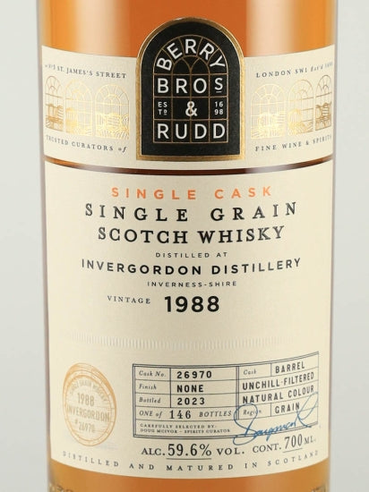 BB&R Invergordon 35 Year Old 1988
