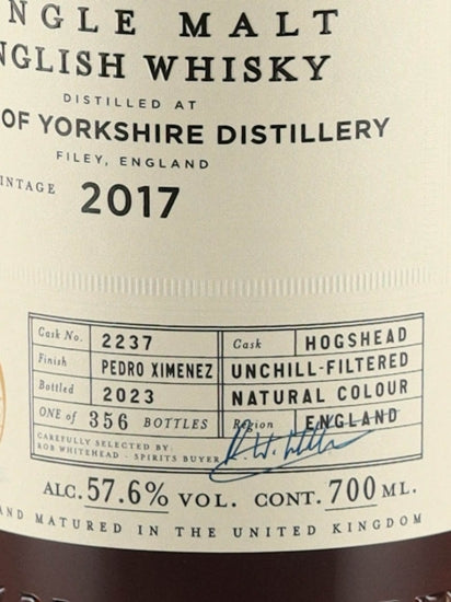 BB&R Spirit of Yorkshire 6 Year Old 2017
