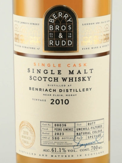 BB&R Benriach 13 Year Old 2010