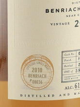 Load image into Gallery viewer, BB&amp;R Benriach 13 Year Old 2010