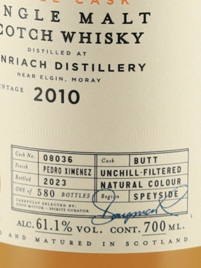 BB&R Benriach 13 Year Old 2010