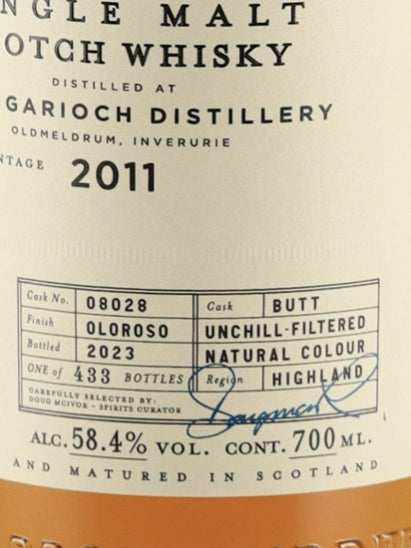 BB&R Glen Garioch 12 Years Old 2011