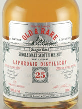 Load image into Gallery viewer, Old &amp; Rare Laphroaig 25 Year Old 1997