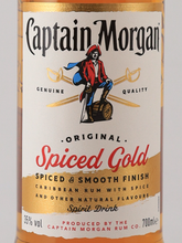 Load image into Gallery viewer, Captain Morgan Spiced Gold 700ml