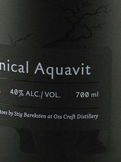 Bareksten Botanical Aquavit