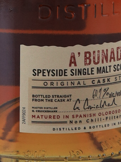 Aberlour Abunah Batch 75