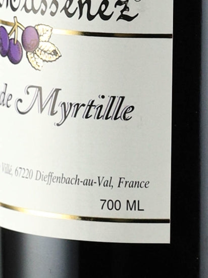 Massenez Creme de Myrtille