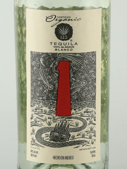 123 Organic Tequila Blanco Uno