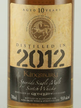 Load image into Gallery viewer, Kingsbury Gold Glen Elgin 10 Year Old 2012