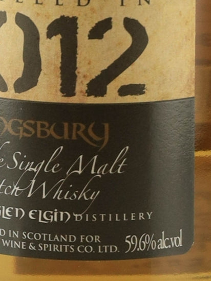 Kingsbury Gold Glen Elgin 10 Year Old 2012