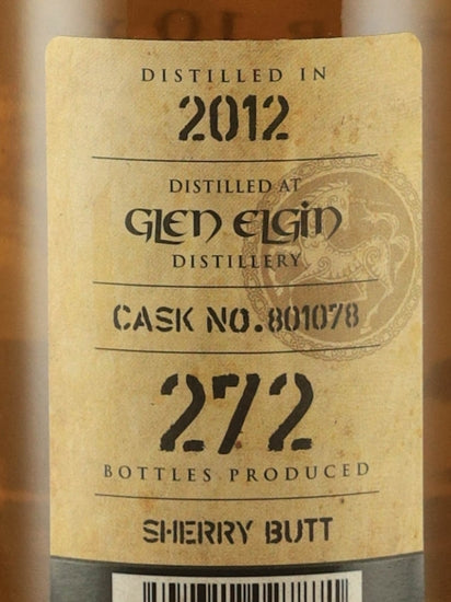 Kingsbury Gold Glen Elgin 10 Year Old 2012