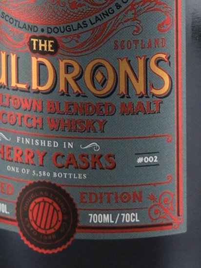 The Gauldrons Sherry Cask Finish #2