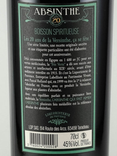 Versant Absinthe 20th Anniversary with Spoon