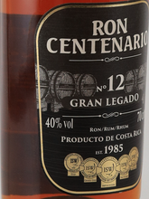Load image into Gallery viewer, Ron Centenario 12 Year Old Gran Recado