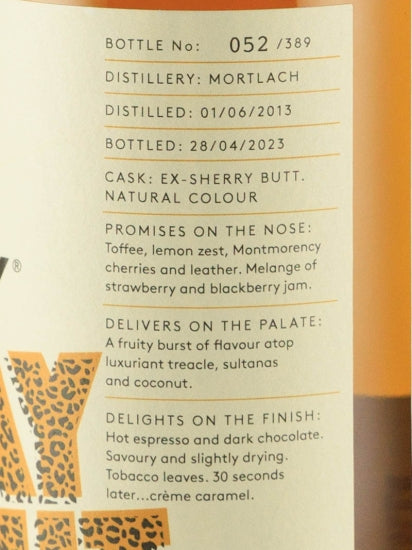 Simply Whisky Mortlach 9 Year Old