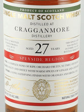Load image into Gallery viewer, Old Malt Cask Cragganmore 27 Year Old 1995