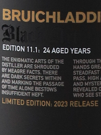 Bruichladdich Black Art Edition 11.1