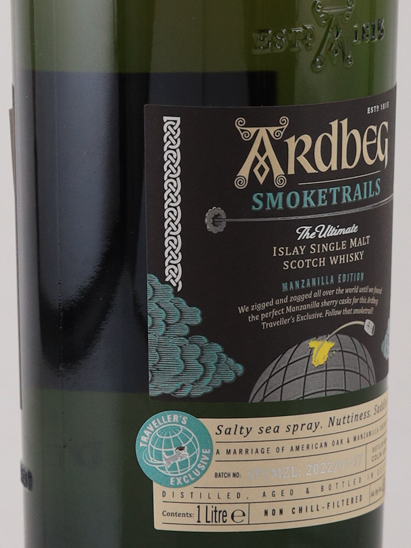 Ardbeg Smoketrails Manzanilla Edition 1L