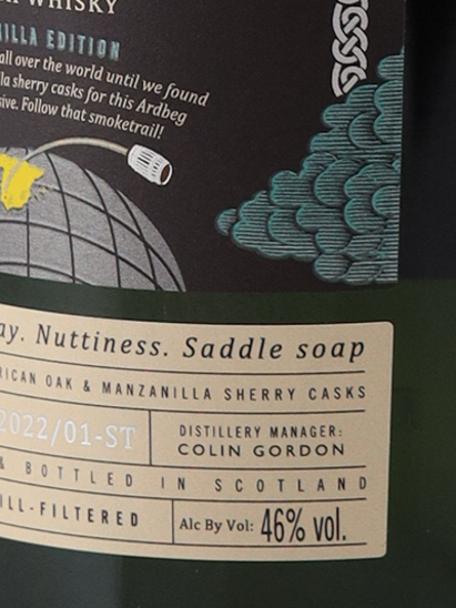 Ardbeg Smoketrails Manzanilla Edition 1L