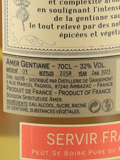 Granmont Amer Gentiane
