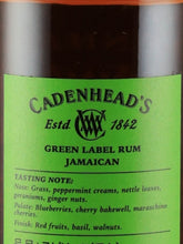 Load image into Gallery viewer, Cadenhead Green Label Jamaican Rum 17 Year Old