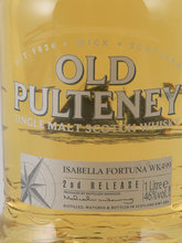Load image into Gallery viewer, Old Pulteney Isabella Fortuna WK499 1L