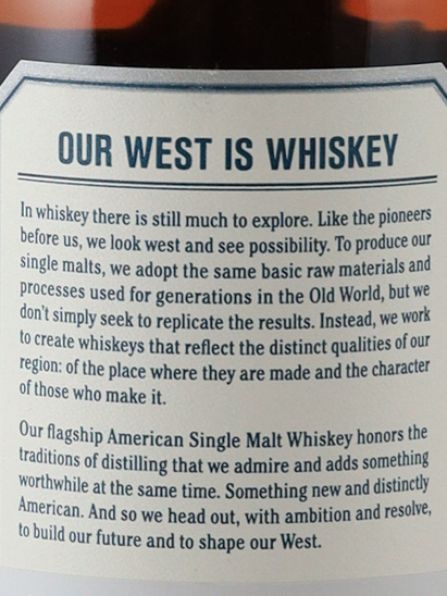 westland american — Single Malt