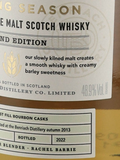 Benriach Malting Season Second Edition