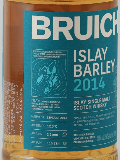 Bruichladdich Islay Barley 2014