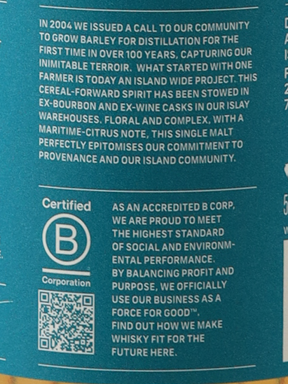 Bruichladdich Islay Barley 2014