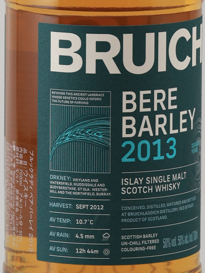 Bruichladdich Bear Barley 2013