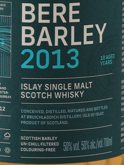 Bruichladdich Bear Barley 2013