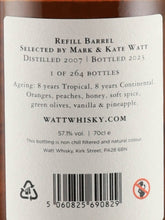 Load image into Gallery viewer, Watt Whisky TML Rum 16 Year Old 2007