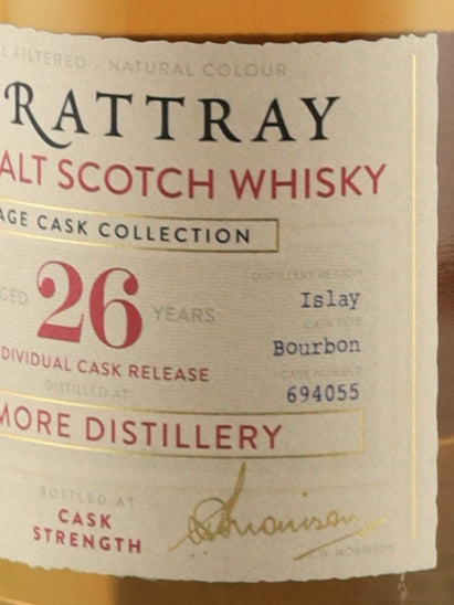 AD Rattray Bowmore 26 Year Old 1996