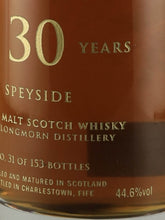 Load image into Gallery viewer, McLean &amp; Bruce Longmorn 30 Year Old 1992