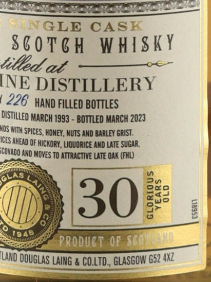 Extra Old Particular Talisker 30 Year Old 1993