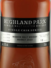 Load image into Gallery viewer, Highland Park 18 Year Old 2003 #4093 for MMWM2023