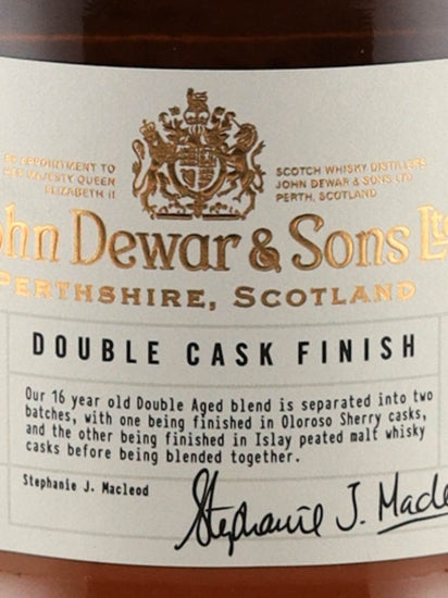 Dewar's 16 Year Old Double Agent 1L
