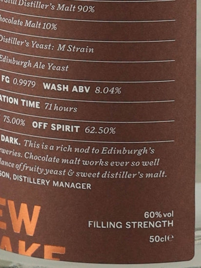 Holyrood New Make Chocolate Malt