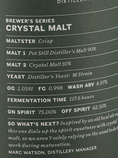 Holyrood New Make Crystal Malt
