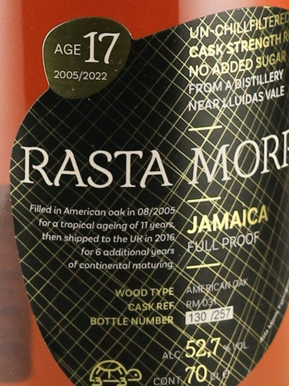 Rasta Morris Jamaica 17 Year Old 2005