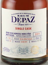 Load image into Gallery viewer, Depaz Single Cask 2011
