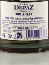 Load image into Gallery viewer, Depaz Single Cask 2011