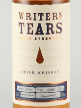 Load image into Gallery viewer, Writer's Tears Cask Strength 2018 Edition